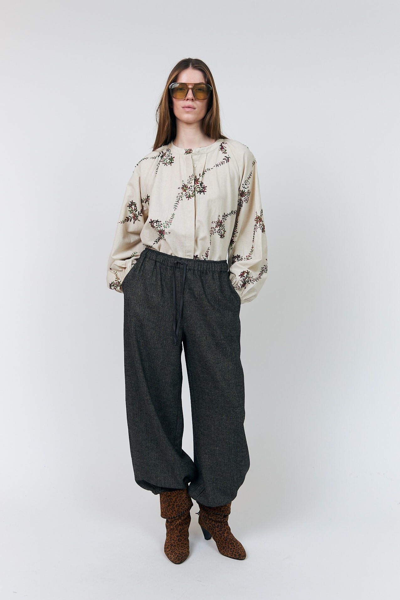 HaileyLL bluse - 02 Creme